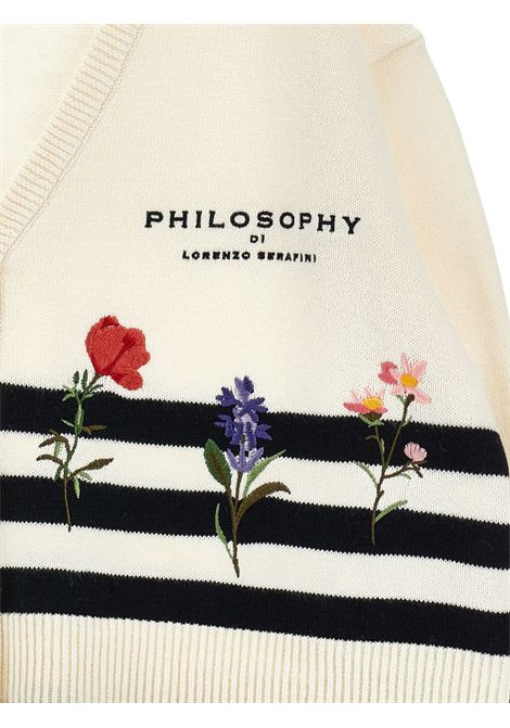 Cardigan con logo PHILOSOPHY KIDS | I9G802 70340150